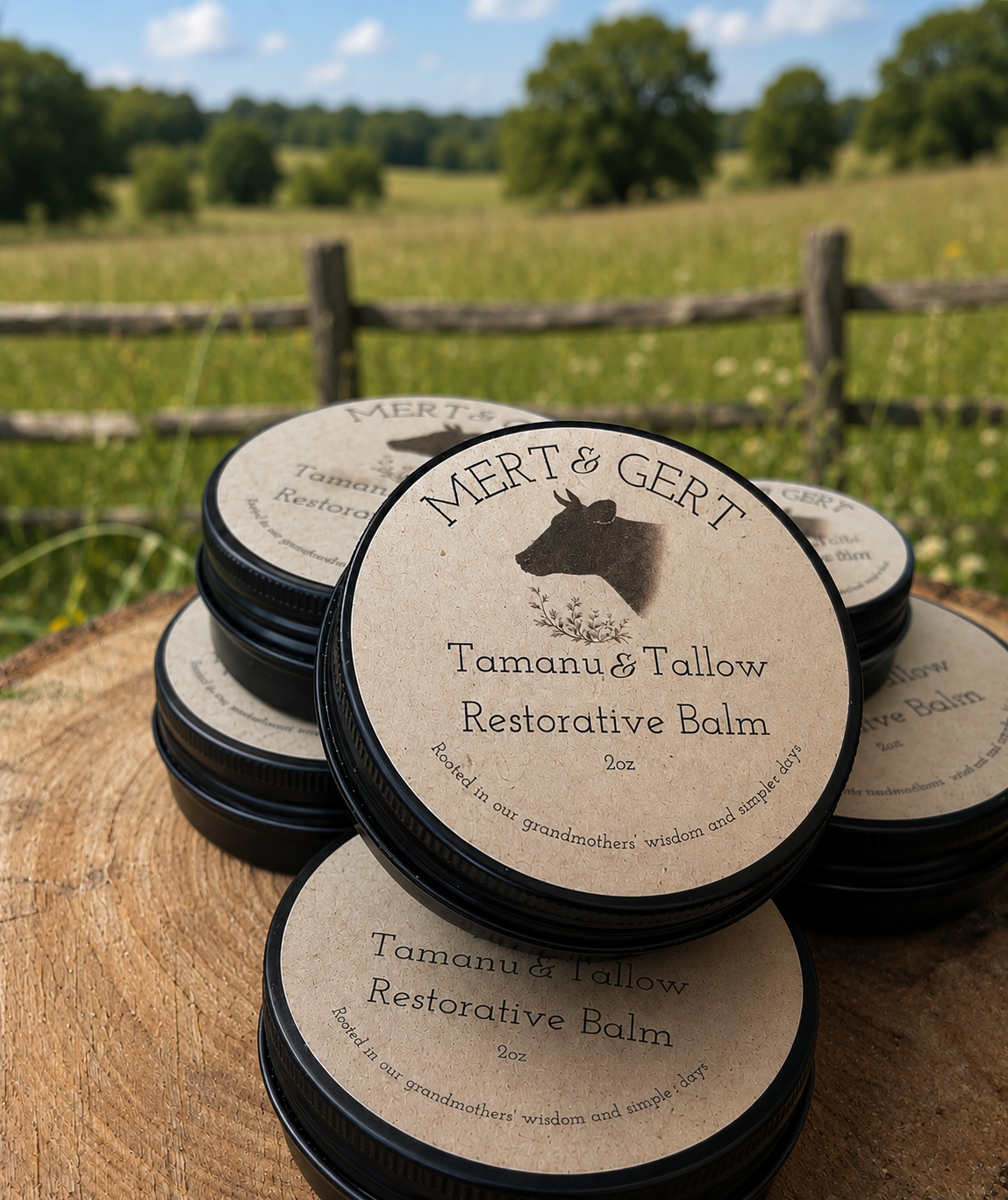 Tallow and Tamanu Restorative Balm
