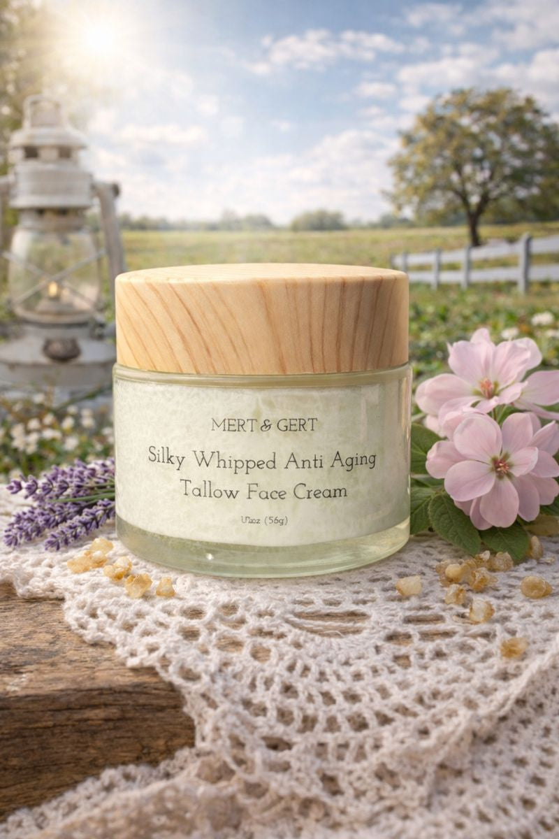 Whipped Tallow Face Cream - Silky Soft Natural Moisturizer