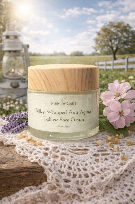 Whipped Tallow Face Cream - Silky Soft Natural Moisturizer