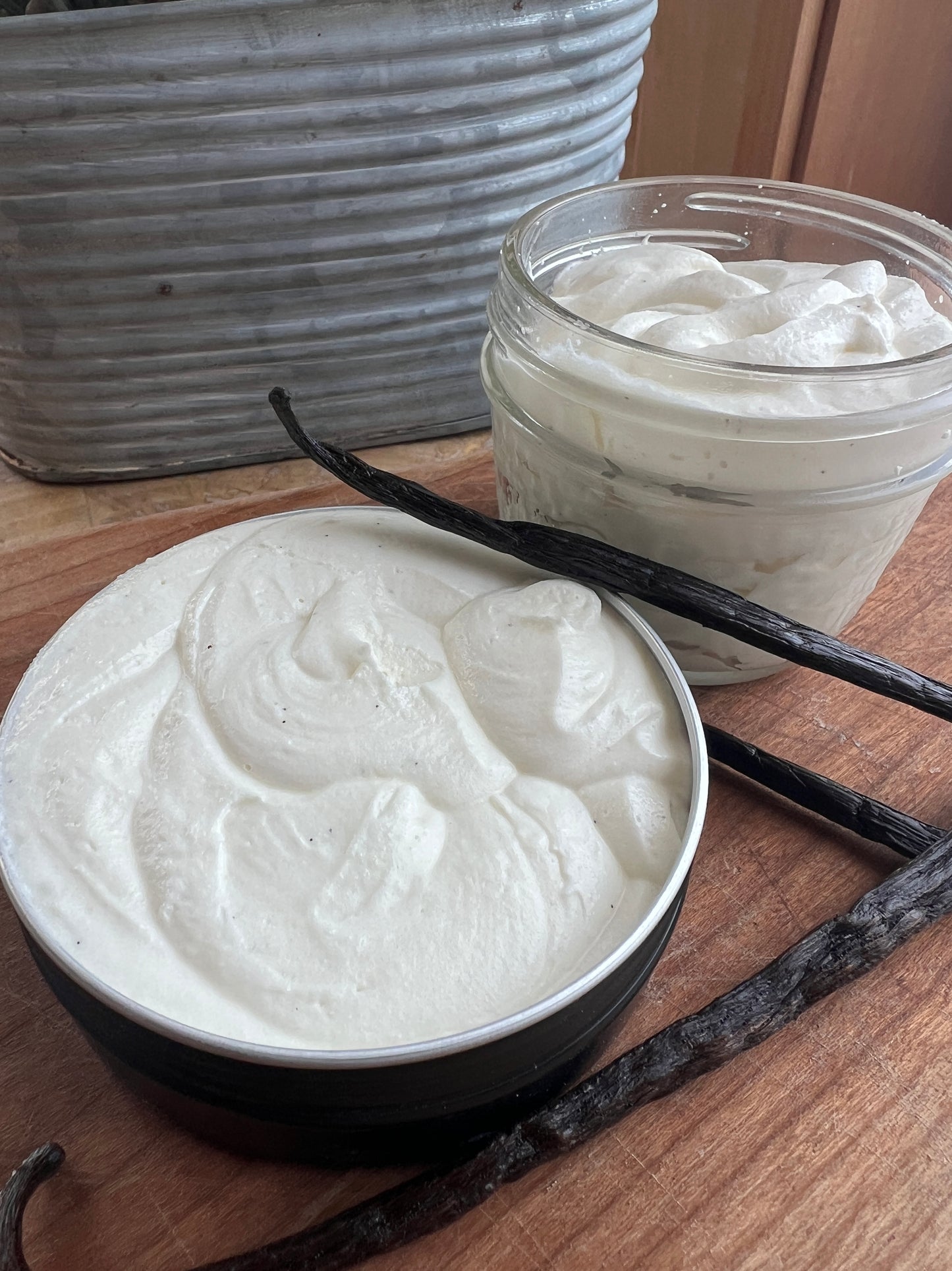 Vanilla Bean Whipped Tallow Body Butter - Ultra Light Natural Moisturizer